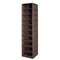 mDesign Large 20 Shelf Fabric Over Rod Closet Hanging Storage Unit